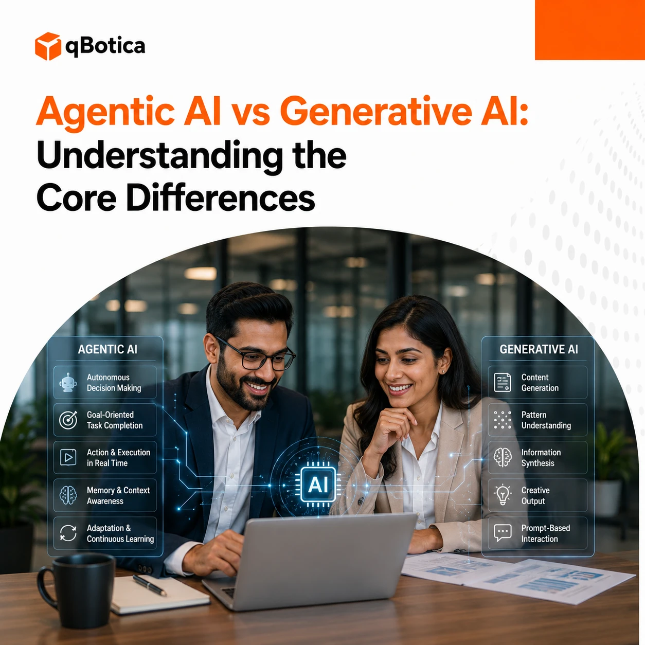 Agentic AI vs Generative AI